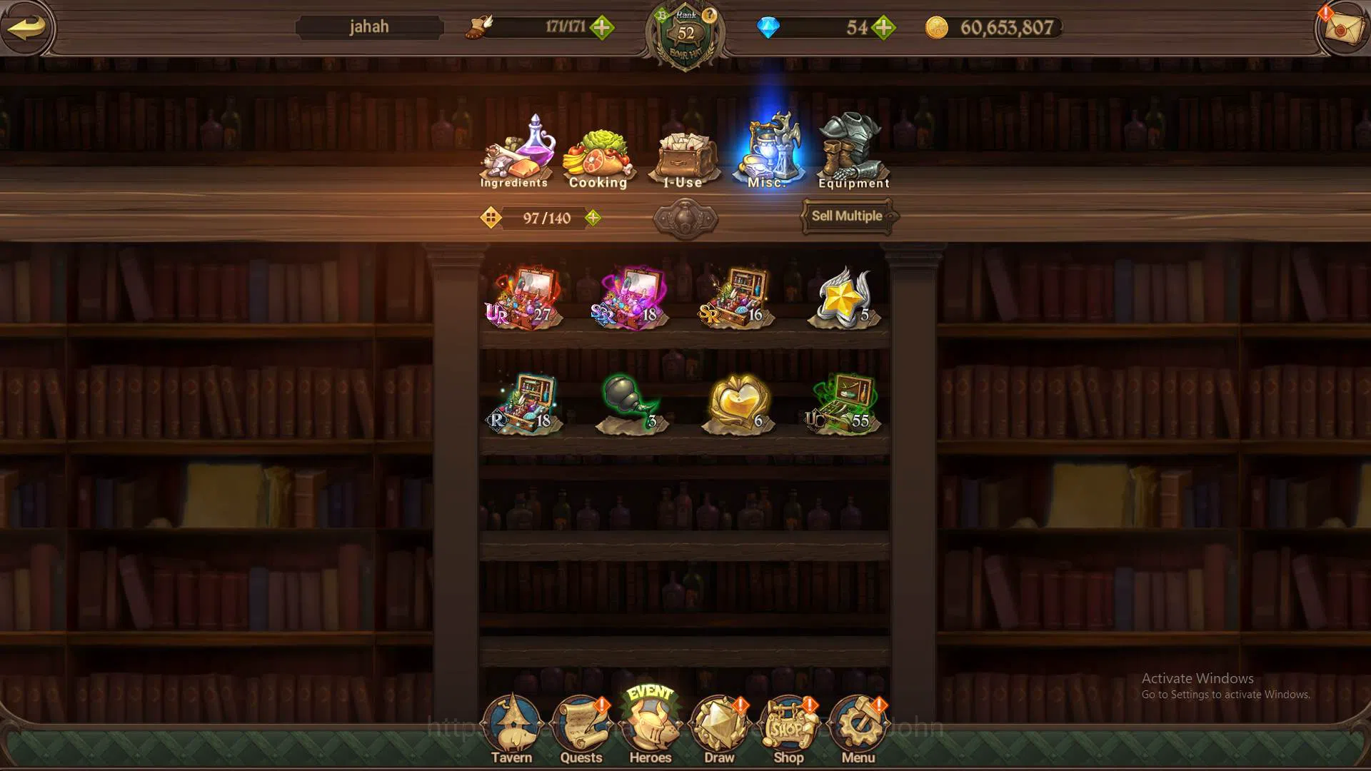 The Seven Deadly Sins: Grand Cross Accounts Others GLOBAL|835K CC|6 UR Salos 3/6,Sabunak,Gowther,DKM,KDiane,Mael,etc|Detail 9