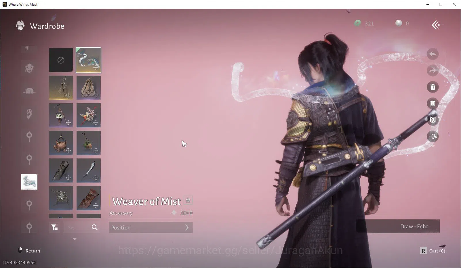 Where Winds Meet Accounts GLOBAL|Lv 80|GS 20k|Strategic Sword,Panacea Fan|Skin Weaver Of M,Anthem Of A|98% Talent+100 10