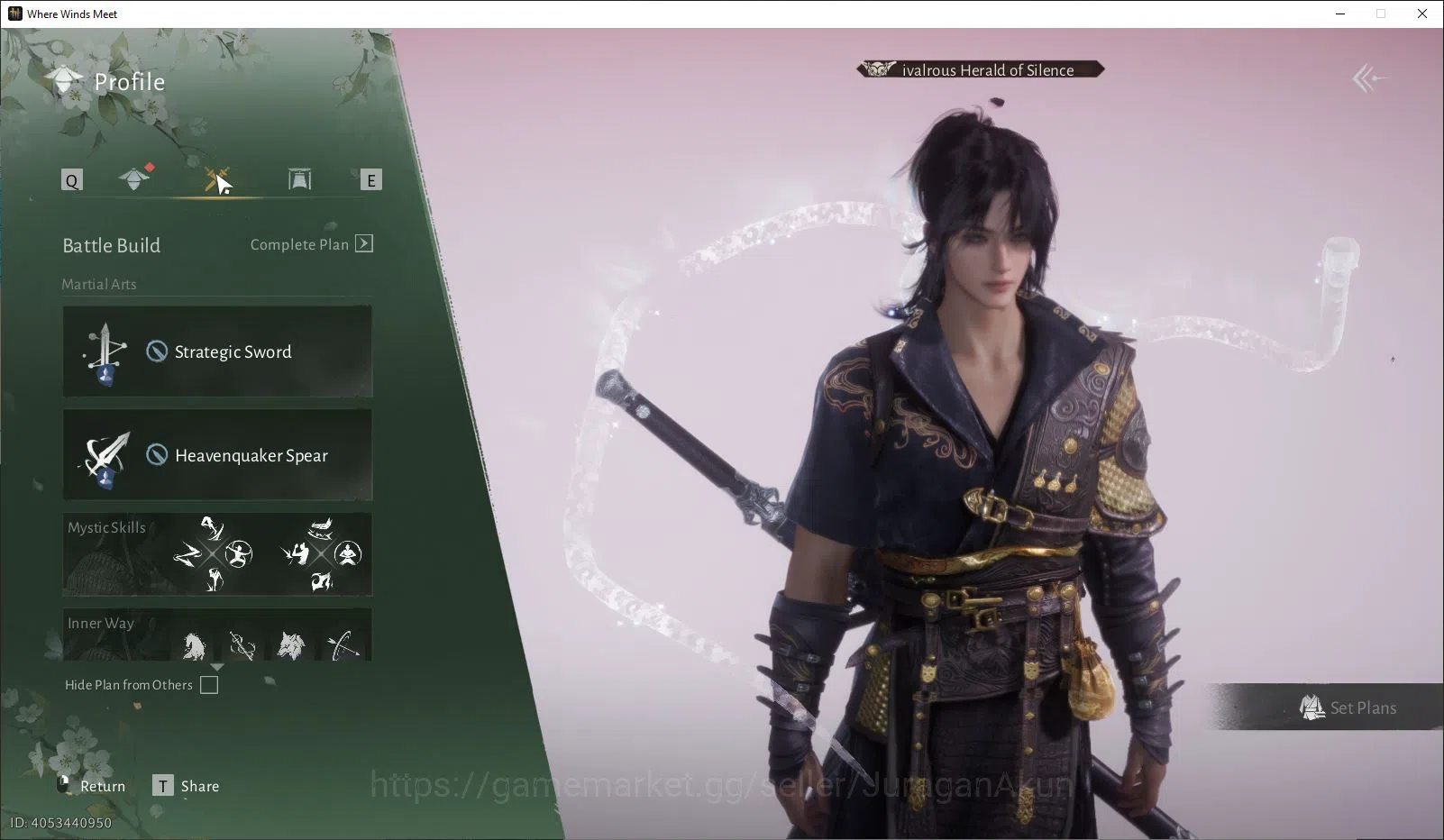 Where Winds Meet Accounts GLOBAL|Lv 80|GS 20k|Strategic Sword,Panacea Fan|Skin Weaver Of M,Anthem Of A|98% Talent+100 2