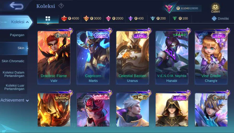 Mobile Legends: Bang Bang Accounts Others Hero 127 | Skin 298 | Legend Freya, Mistbenders Nana+Aldous, Ducati Benedetta 14