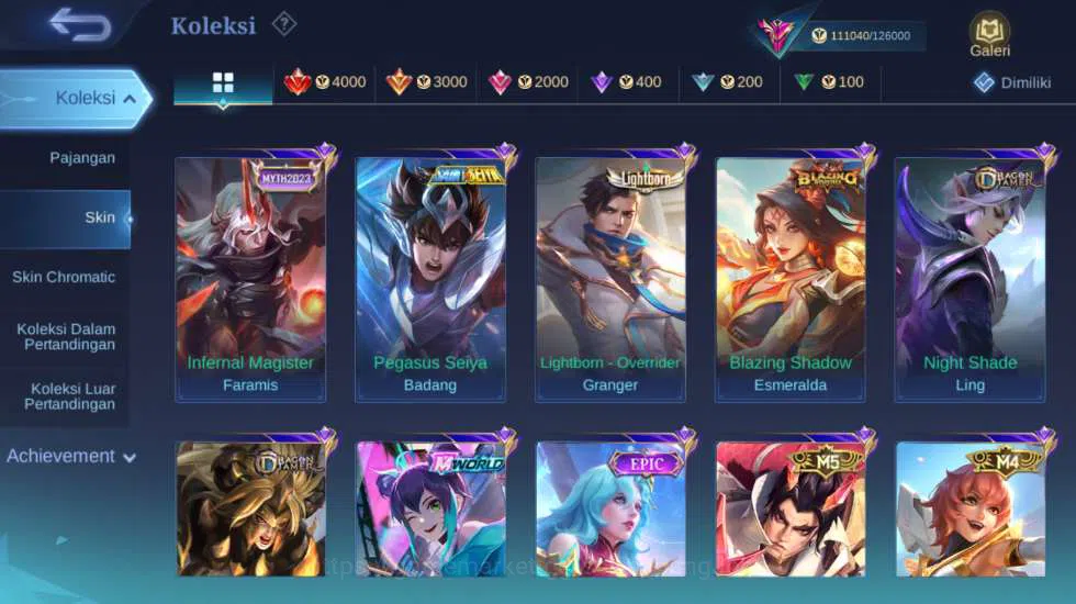 Mobile Legends: Bang Bang Accounts Others Hero 127 | Skin 298 | Legend Freya, Mistbenders Nana+Aldous, Ducati Benedetta 15