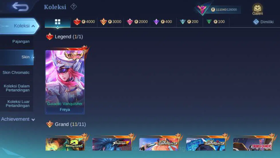 Mobile Legends: Bang Bang Accounts Others Hero 127 | Skin 298 | Legend Freya, Mistbenders Nana+Aldous, Ducati Benedetta 9