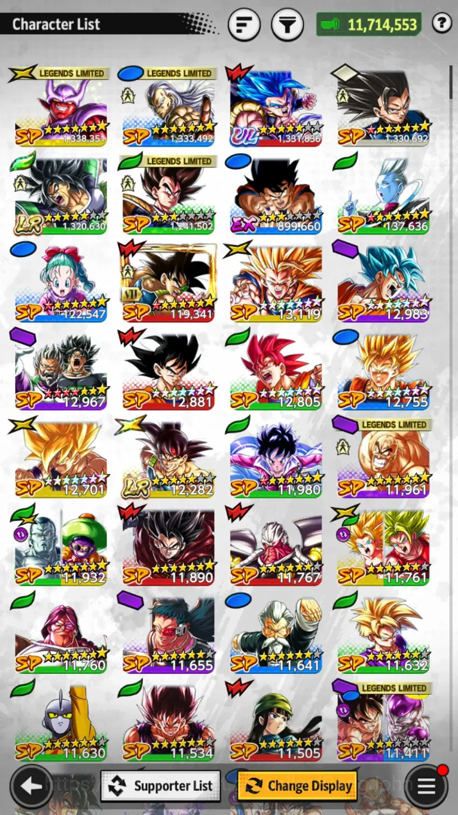 Dragon Ball Legends Accounts Android/IOS|Lvl 149|3.9M Power|316 CC|1 UL|2 LR|UL image 11