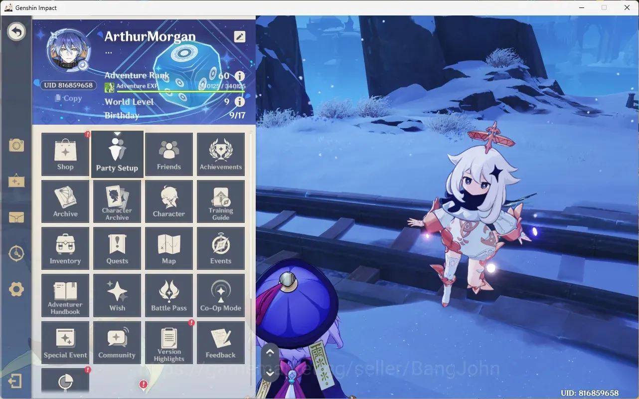 Genshin Impact Accounts Others ASIA|AR 60|29 Limit Prem(Flins,Neuvillette,Odette,Wriothesley,Alhaitham,Etc.)+13WpSign|(24 1