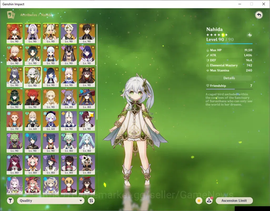 Genshin Impact Accounts ASIA|AR 60|PremTeam Mavu,HuTao|1788 Primo|15 Limit image 13