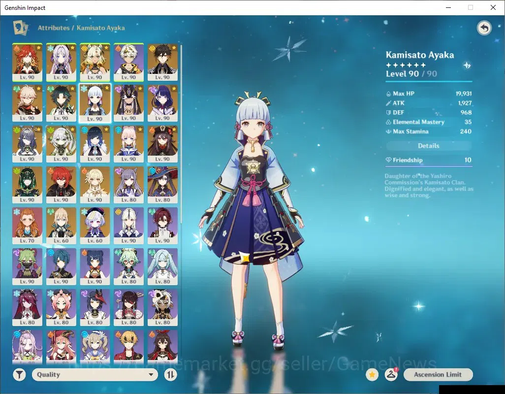 Genshin Impact Accounts ASIA|AR 60|PremTeam Mavu,HuTao|1788 Primo|15 Limit image 9
