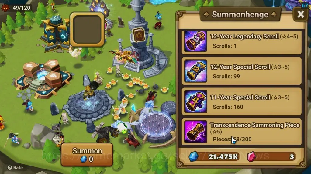 Summoners War: Sky Arena Accounts ASIA|Lv 26|Ready Gacha|99 12-YSC + 160 11-YSC + 3  image 12