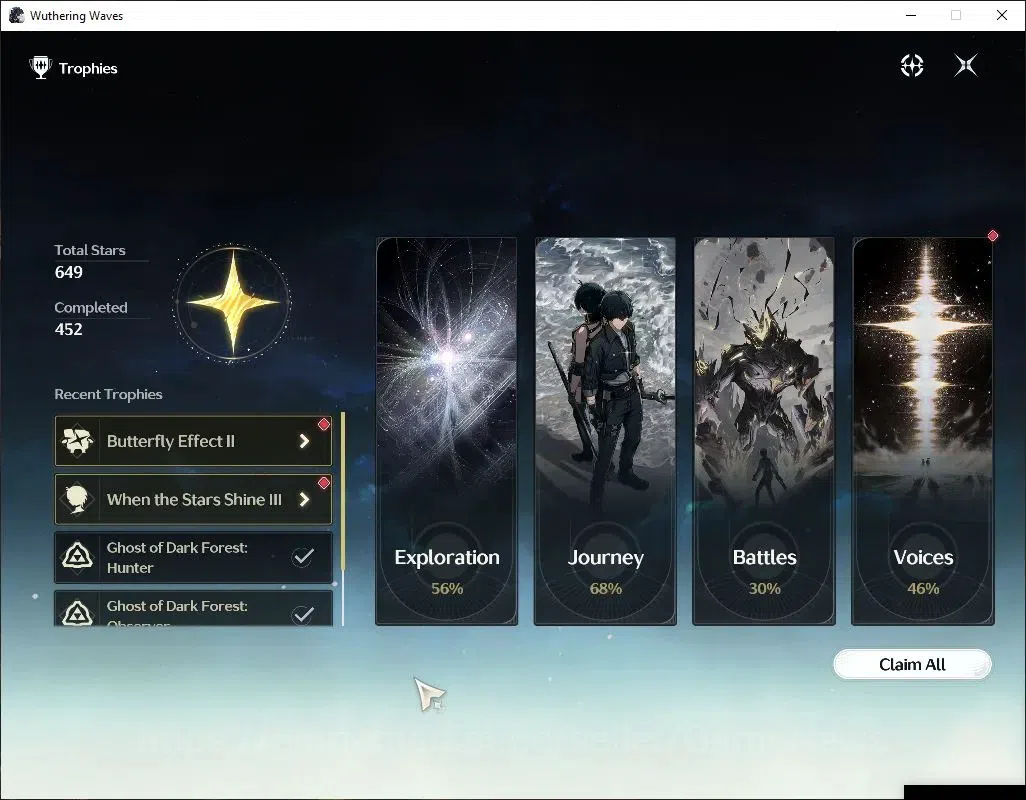 Wuthering Waves Accounts SEA|UL 48|1 Limited| Sigrika R5+Sign | Data Bank L image 12