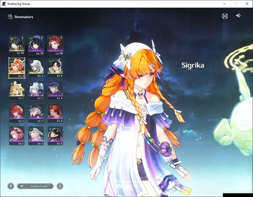 Wuthering Waves Accounts SEA|UL 48|1 Limited| Sigrika R5+Sign | Data Bank L image 2