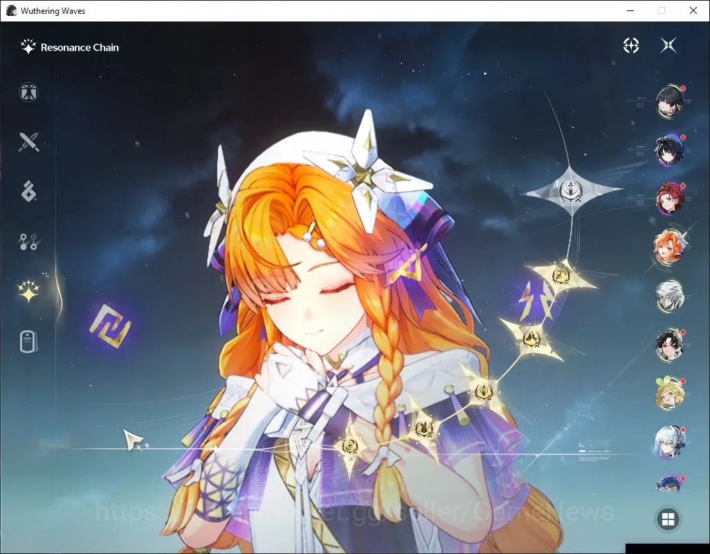 Wuthering Waves Accounts SEA|UL 48|1 Limited| Sigrika R5+Sign | Data Bank L image 3