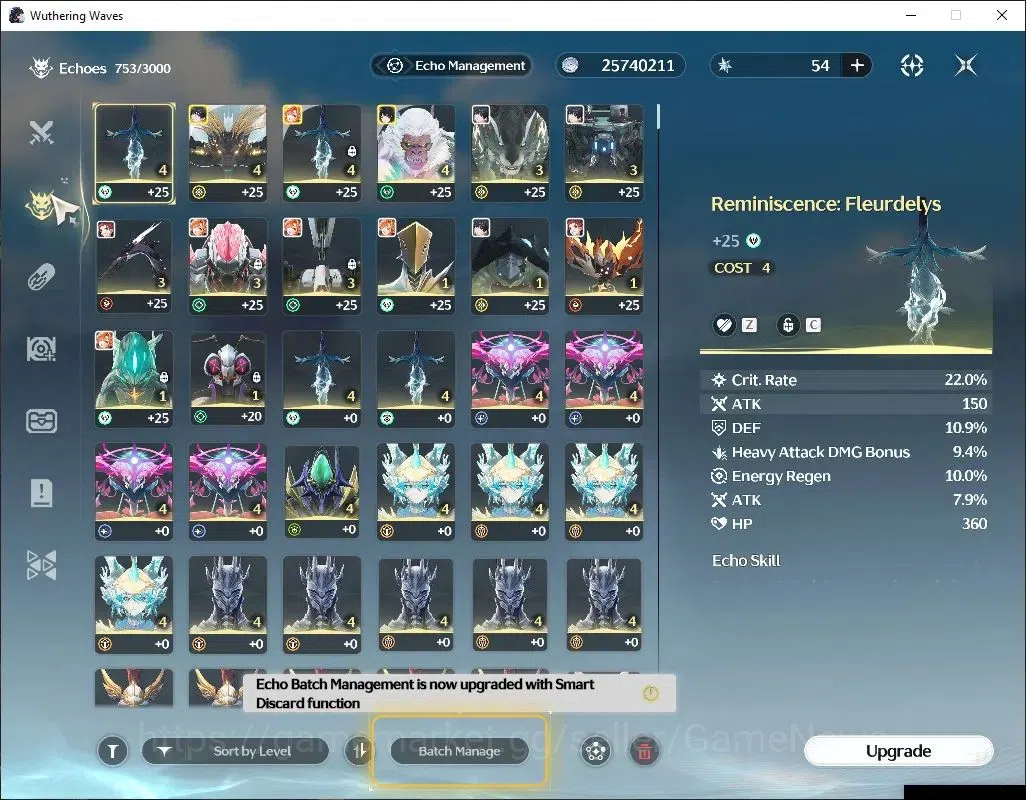 Wuthering Waves Accounts SEA|UL 48|1 Limited| Sigrika R5+Sign | Data Bank L image 6