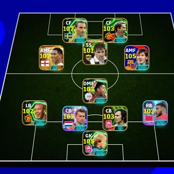 eFootball Accounts Legends & Iconic Players 11 MANAGER BOOSTER | COLECTUVE 3218+,PLAYER 850+ NO BASE,BIG TIME JUDE
