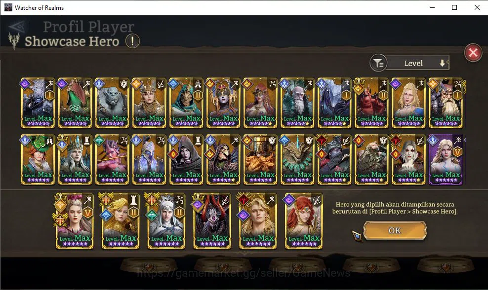 Watcher of Realms Accounts GLOBAL 60x|11,4M Power|12 Lord[IngridA5+Skin,Valde image 12