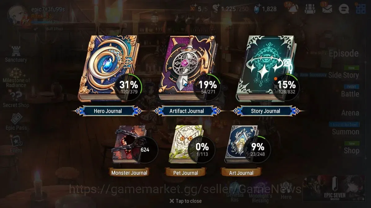Epic Seven Accounts Starter GLOBAL|UnVerif|6 ML[Salome,LR Krau,Straze,AYufine,EW Ludwig,C Lilias]+AS Flan,Ruiza,Eda,Etc|1,8K 3