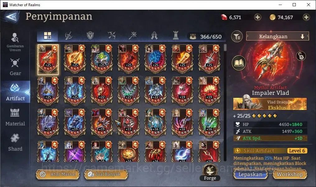 Watcher of Realms Accounts End-Game GLOBAL 60x|8M PWR|12 Lord[Oren,Rivenhal,Valderon,etc]|27 Legend[KagiriA1,Gu Shi,3 16