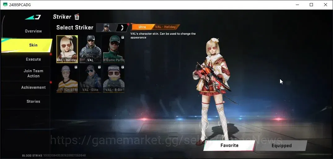 Blood Strike Accounts Collab Skin ASIA|Collab Bleach MCX|Ultra [M4A1 Iron,Vector Fox,DEagle Fortune]|Limit[Origin-12,URB 11