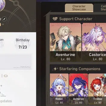 Honkai Star Rail End Game ASIA|TL 70| 19 Limited|[Phainon E1,Castorice E1,Ac image 1