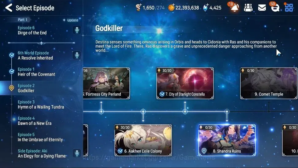 Epic Seven Accounts High-End GLOBAL UnVerif|NewEra|6 ML(SN Yulha,S Sez,LCermia,RoLight,etc)+AbyssFumyr,Fenne,etc|Poh ON|Auto 16