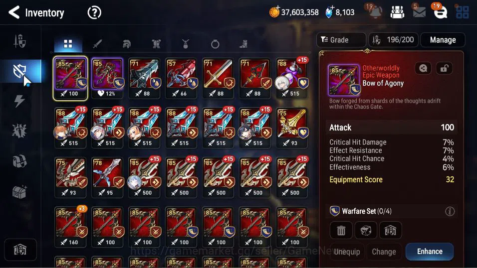 Epic Seven Accounts GLOBAL Unverif|New Era|8 ML(BArunka,LOTScales,NM L image 11