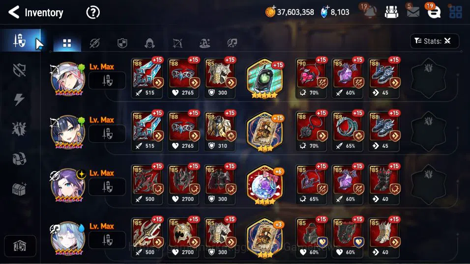 Epic Seven Accounts GLOBAL Unverif|New Era|8 ML(BArunka,LOTScales,NM L image 12