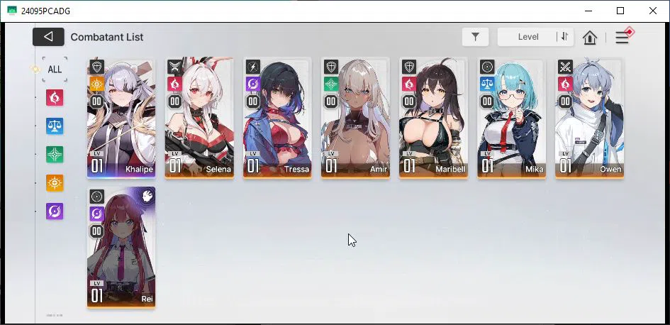 Chaos Zero Nightmare Accounts Asia Verif|Lv 5||Fresh Starter| SSR (1) [Khalipe]| image 5