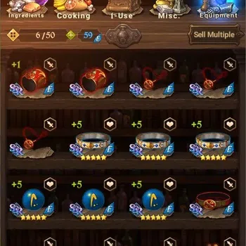 The Seven Deadly Sins: Grand Cross Accounts Others Global|2.35M Power| 264 Diamonds | 4LR: NemMeliodas,PrincElizabeth,ETC