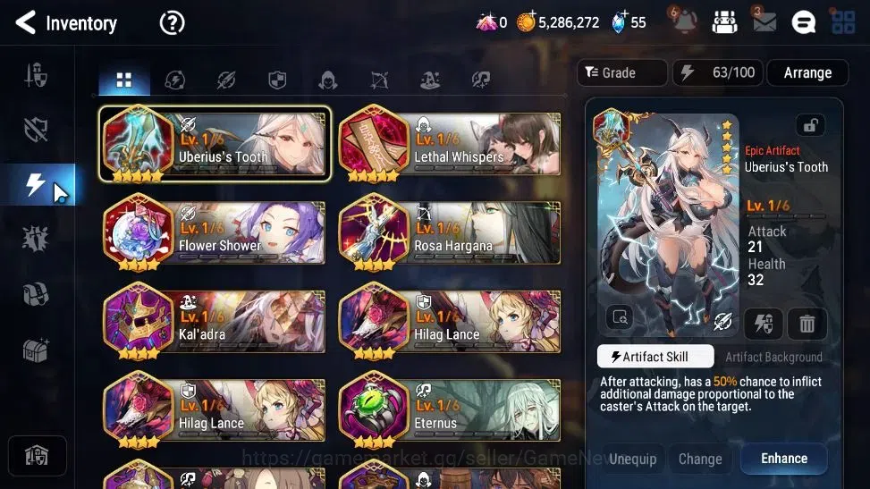 Epic Seven Accounts GLOBAL Unverif|New Era|2 ML(Rhianna&Luciella,Last  image 11
