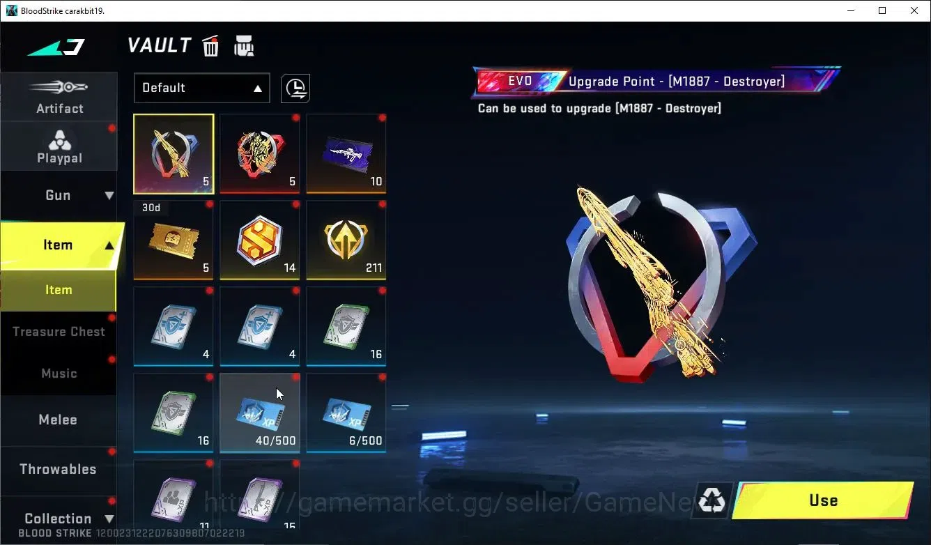 Blood Strike Accounts Collab Skin ASIA|Eternal DEagle-Scorpius|Collab TokRev FN2000|4 Ultra 16