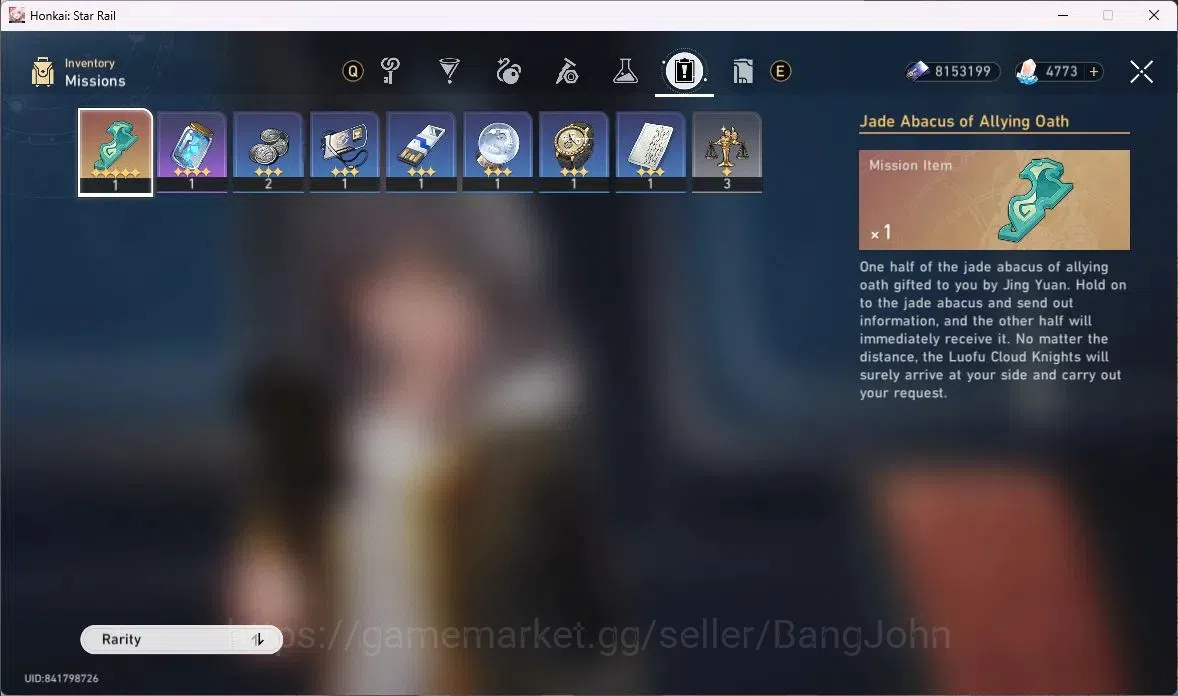 Honkai Star Rail Accounts ASIA | TL 65 | 3 LIMIT | PHAINON | DAN HENG | MC F image 7