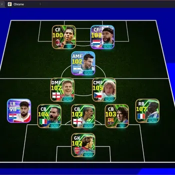 eFootball Accounts Legends & Iconic Players Mobile |PW 3158|Epic Thuram,Nedved,Leonardo,Puyol,Gerrard,Ferdinand,Seaman
