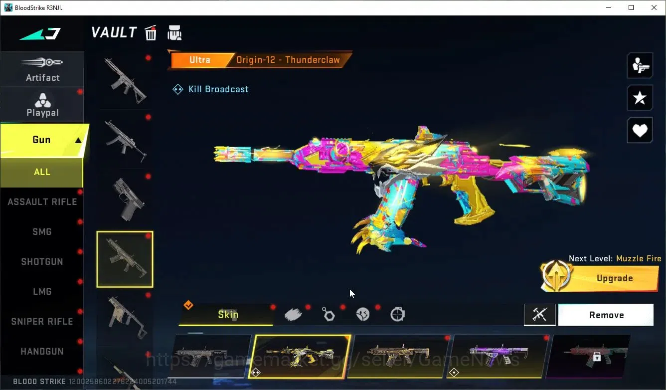Blood Strike Accounts ASIA|ETERNAL EMMA-Luxie MAX+MELEE BFKnife|11 ULTRA image 10