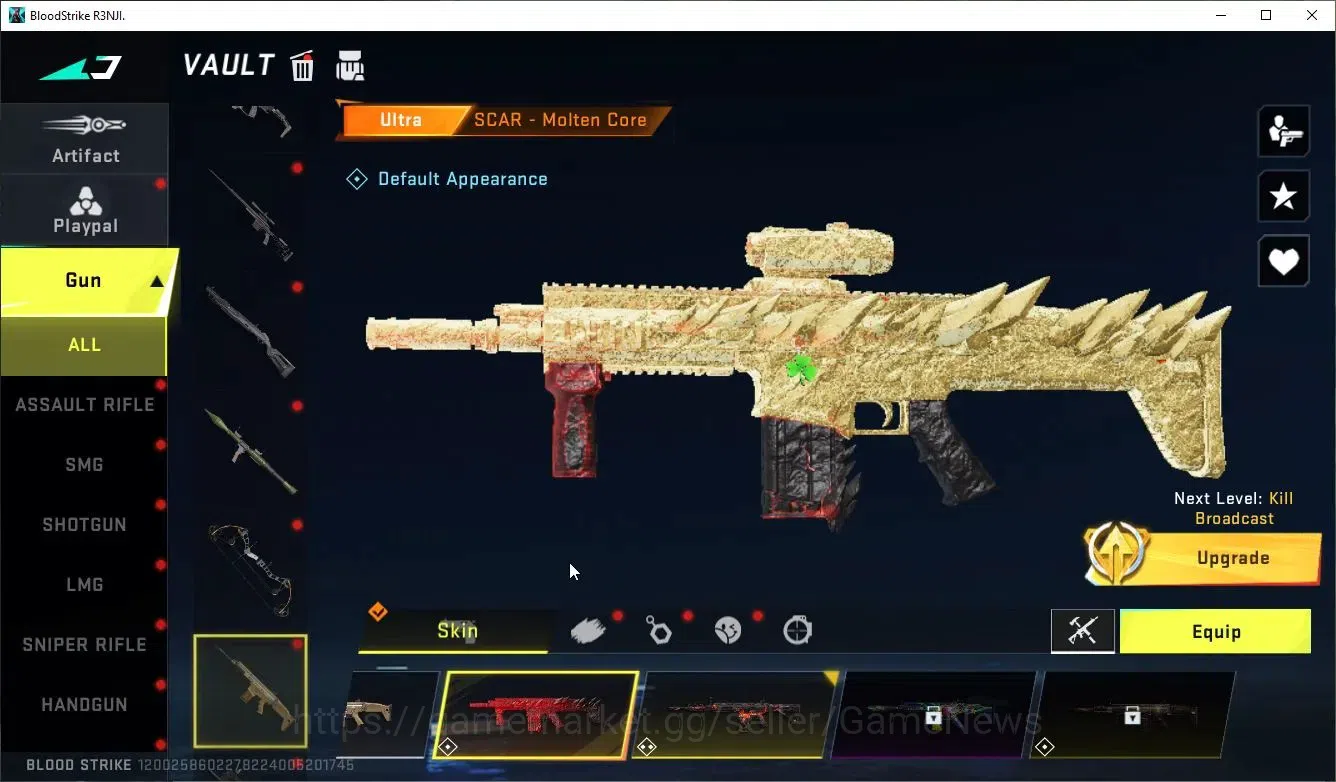 Blood Strike Accounts ASIA|ETERNAL EMMA-Luxie MAX+MELEE BFKnife|11 ULTRA image 12