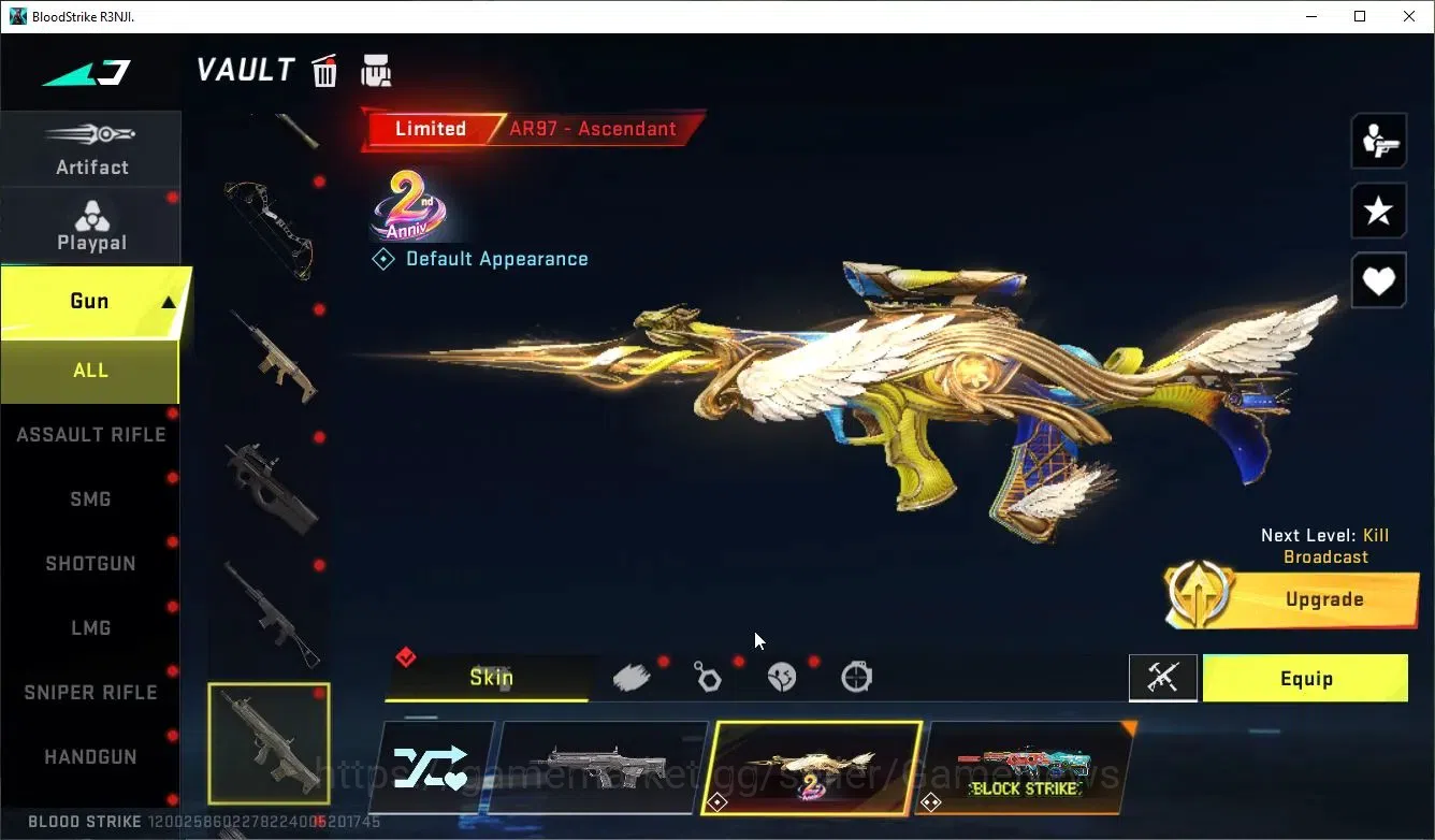 Blood Strike Accounts ASIA|ETERNAL EMMA-Luxie MAX+MELEE BFKnife|11 ULTRA image 14