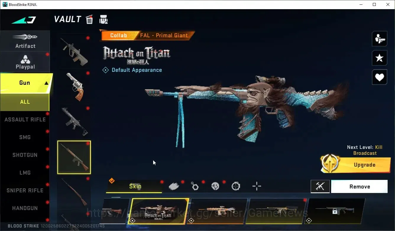 Blood Strike Accounts ASIA|ETERNAL EMMA-Luxie MAX+MELEE BFKnife|11 ULTRA image 15