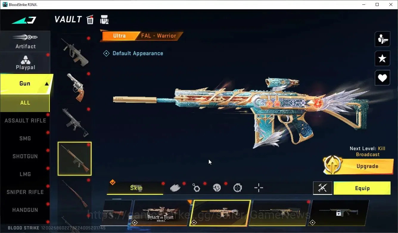 Blood Strike Accounts ASIA|ETERNAL EMMA-Luxie MAX+MELEE BFKnife|11 ULTRA image 16