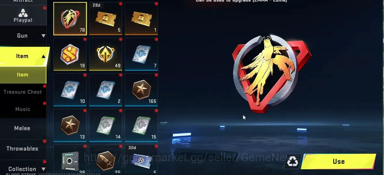 Blood Strike Accounts ASIA|ETERNAL EMMA-Luxie MAX+MELEE BFKnife|11 ULTRA image 19