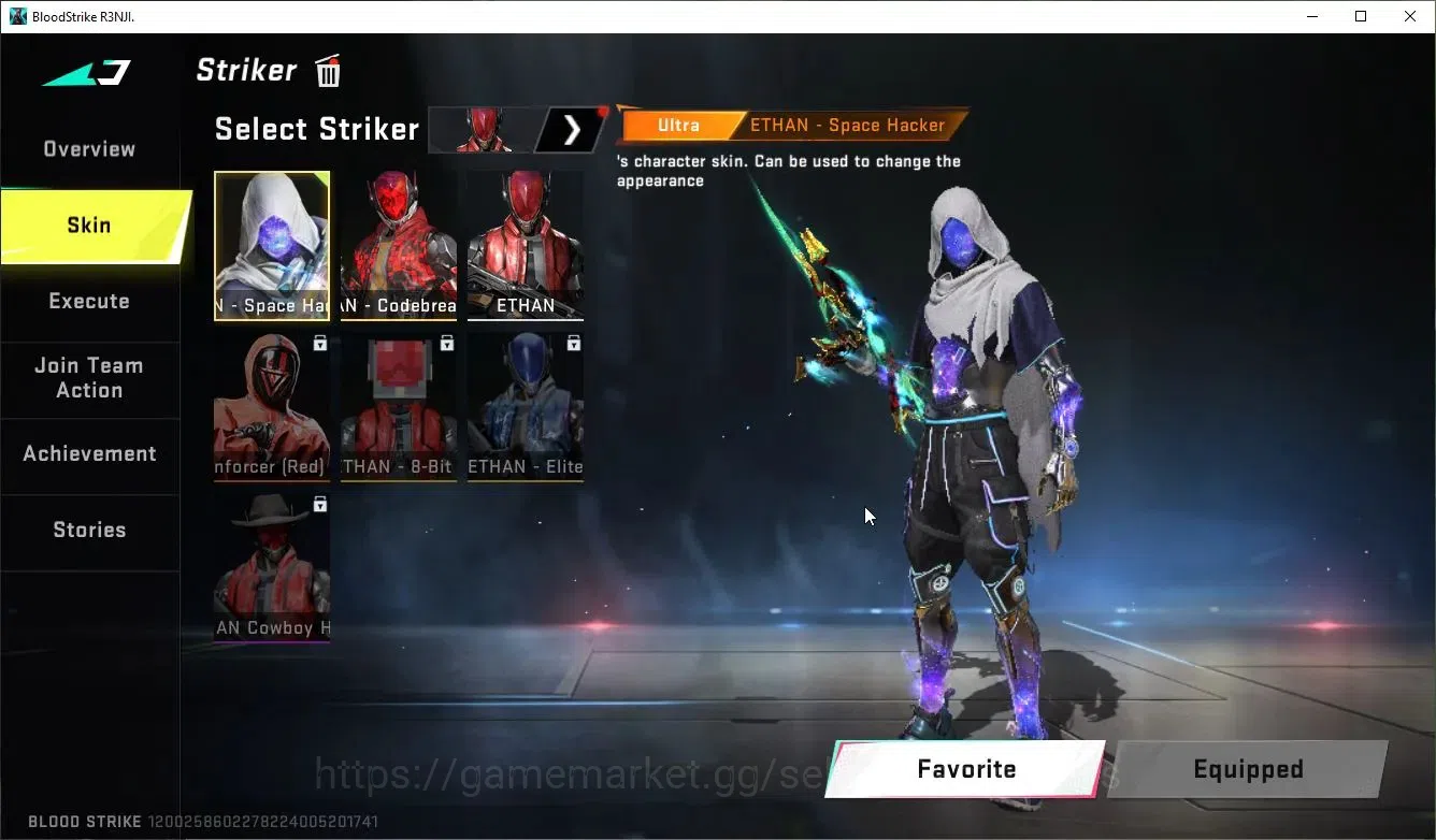 Blood Strike Accounts ASIA|ETERNAL EMMA-Luxie MAX+MELEE BFKnife|11 ULTRA image 5