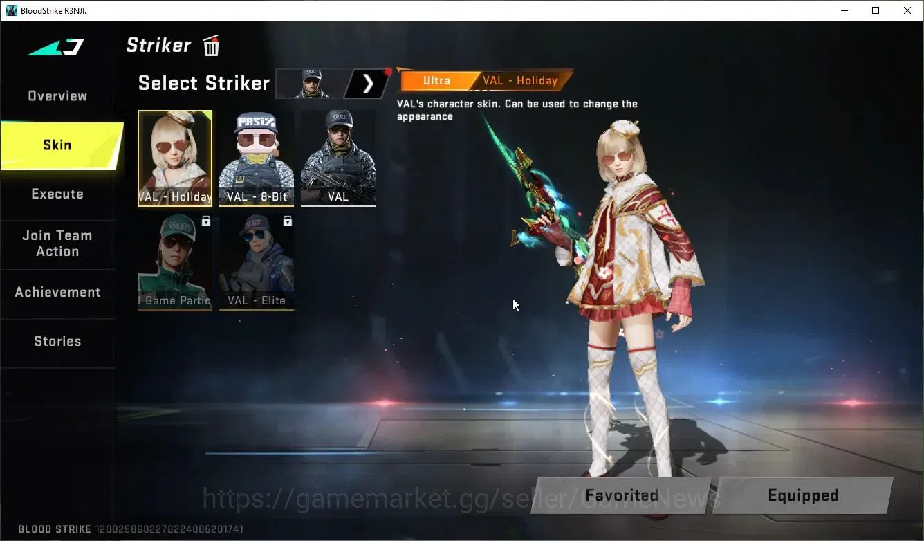 Blood Strike Accounts ASIA|ETERNAL EMMA-Luxie MAX+MELEE BFKnife|11 ULTRA image 6