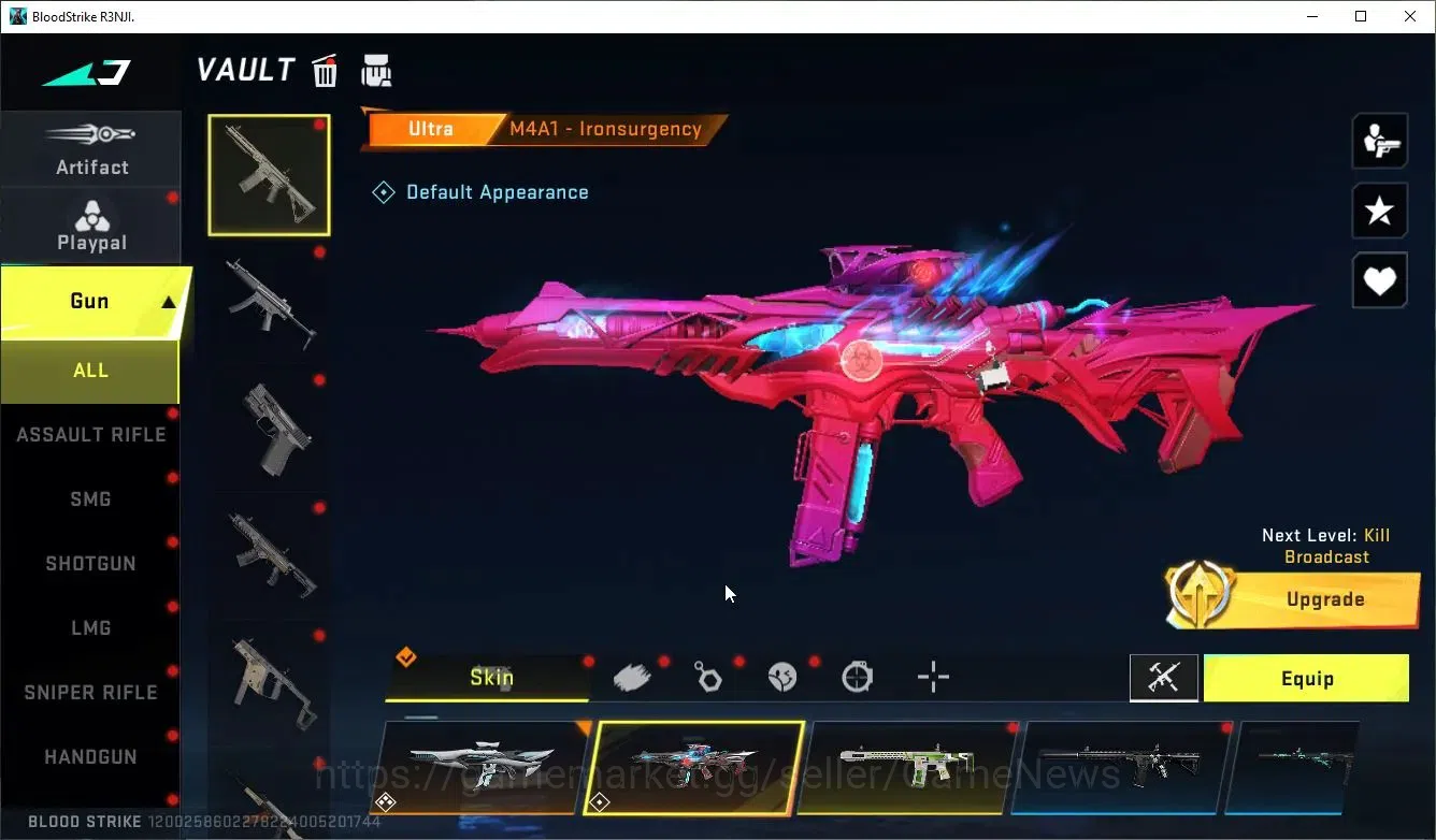 Blood Strike Accounts ASIA|ETERNAL EMMA-Luxie MAX+MELEE BFKnife|11 ULTRA image 9