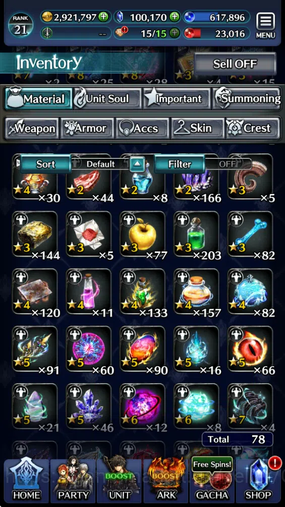 Last Cloudia Accounts GLOBAL| 100k Crystal| Collab Slime (Hinata, Veldor image 10