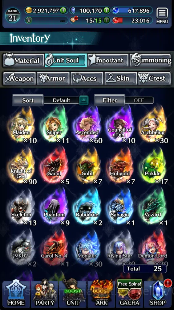 Last Cloudia Accounts GLOBAL| 100k Crystal| Collab Slime (Hinata, Veldor image 11