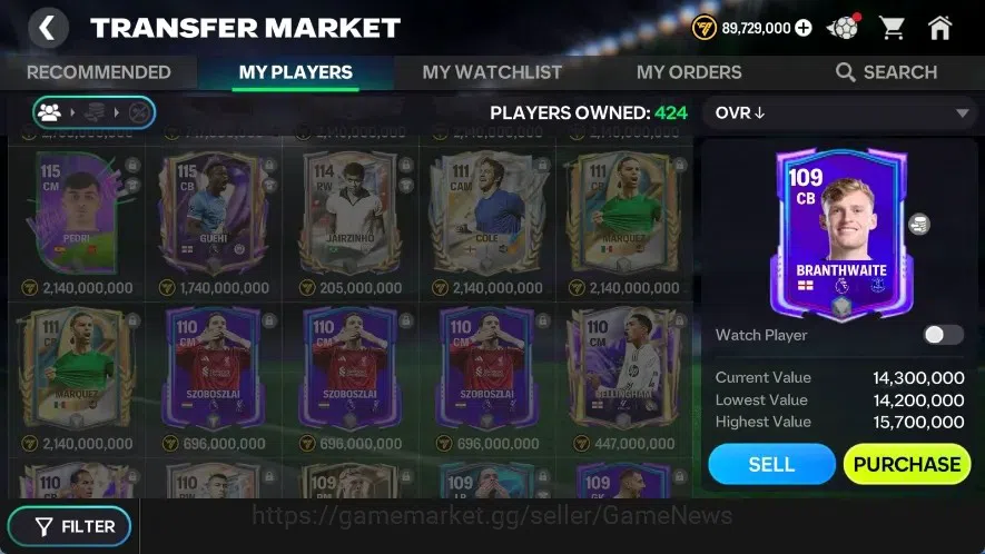 EA SPORTS FC Mobile Accounts Best Starter FCM with 164k Gems, 38 Draft Ticket,  image 11