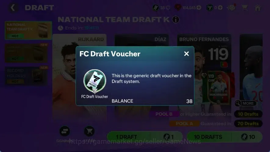 EA SPORTS FC Mobile Accounts Best Starter FCM with 164k Gems, 38 Draft Ticket,  image 4