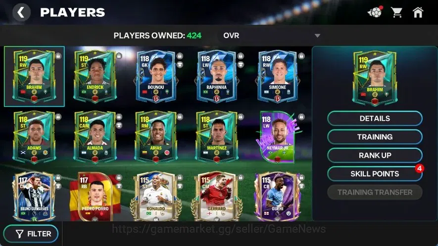 EA SPORTS FC Mobile Accounts Best Starter FCM with 164k Gems, 38 Draft Ticket,  image 8