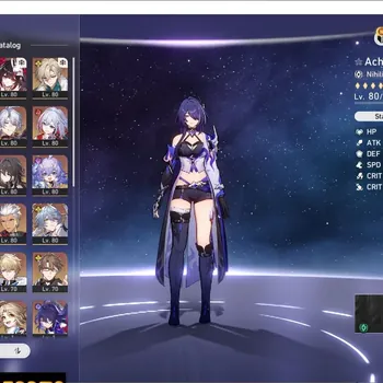 Honkai Star Rail Accounts Others ASIA|TL70|15Lim Acheron,TDahlia,Sparkle,Sunday Etc|MC Female|TakeMail(HSR752Z)