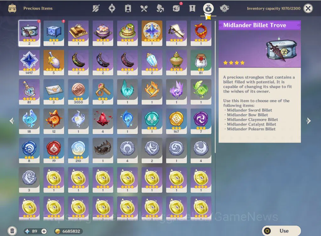 Genshin Impact Accounts Mid Game ASIA|AR60|PremTeam Esscoffier,Flins,Yelan,Ayaka|15Limited 13
