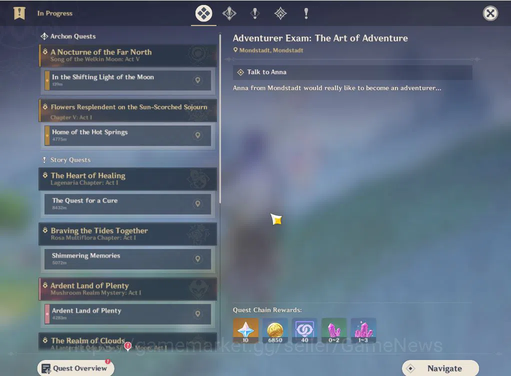 Genshin Impact Accounts Mid Game ASIA|AR60|PremTeam Esscoffier,Flins,Yelan,Ayaka|15Limited 14