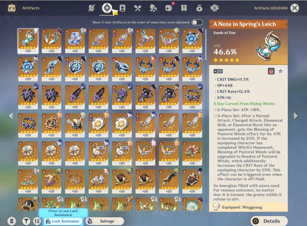 Genshin Impact Accounts Mid Game ASIA|AR60|PremTeam Esscoffier,Flins,Yelan,Ayaka|15Limited 9