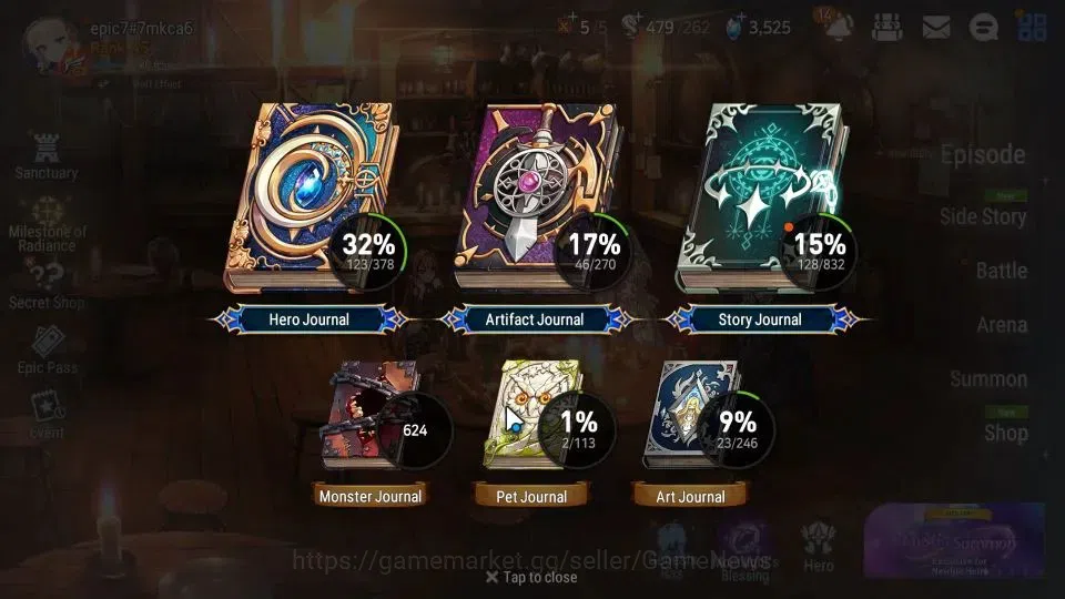 Epic Seven Accounts GLOBAL Unverif|New Era|7 ML(BArunka,LC Bellona,BYS image 3