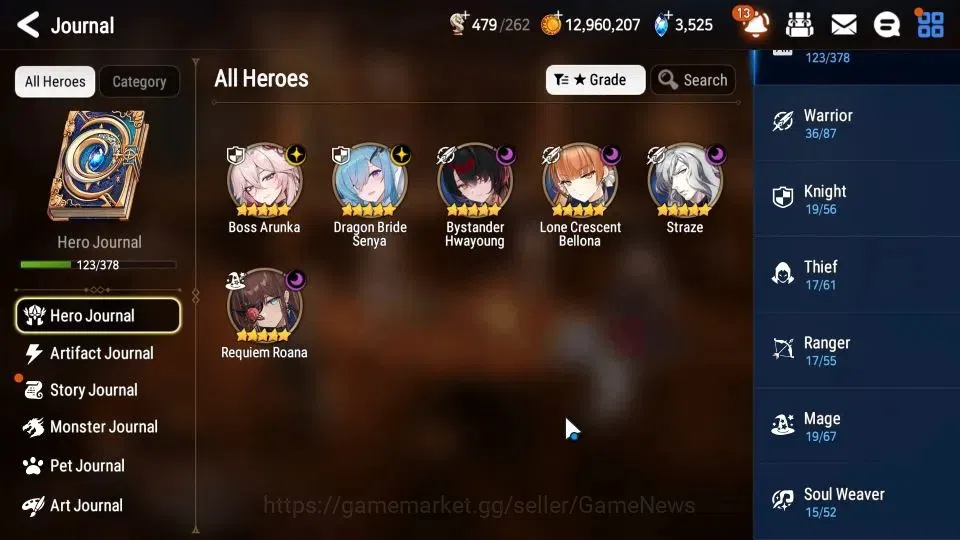 Epic Seven Accounts GLOBAL Unverif|New Era|7 ML(BArunka,LC Bellona,BYS image 6